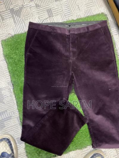 Men's Premium Plum Purple Corduroy Pants