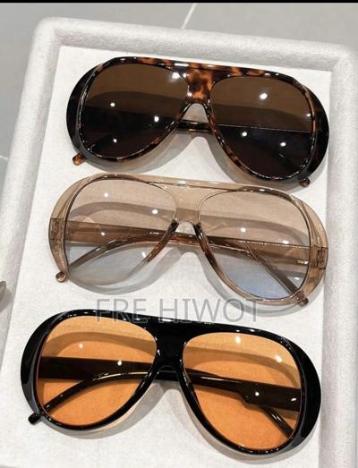 Women's Leopard Print Aviator Style Colored Lens Fashion Glasses