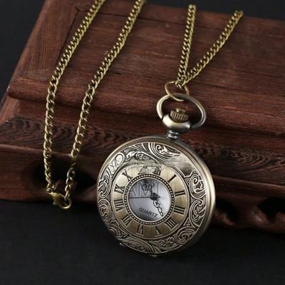 Vintage Classic Large Gear Pocket Watch