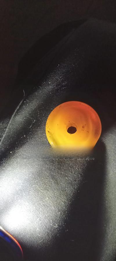 Amber Up for Antique Ethiopian Bead Down Through My Family
