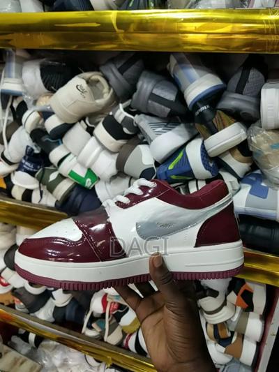 Airforce Dunk Red/White Comfortable Shoes