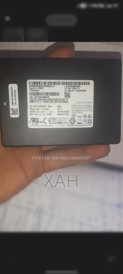 SSD Samsung 256gb