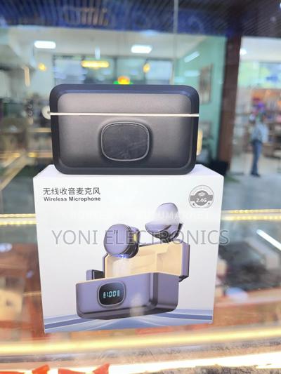 2.4g Dual Wireless Microphone System With Charging Case