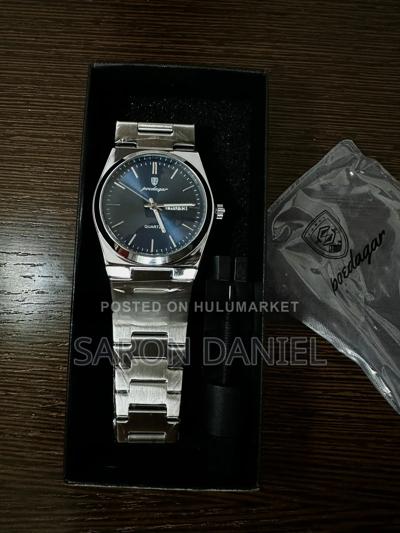 Poedagar Blue-Black Men’S Watch