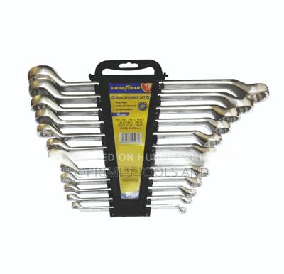 Ring Spanner Set 12pcs – Professional Chrome Vanadium Wrench Set