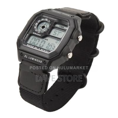 Casio Watch With Cloth Band