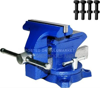Heavy Duty Bench Vise 360° Swivel Base