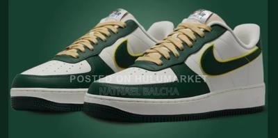 Nike Air Force 1 Low "Noble Green" Premium Sneakers