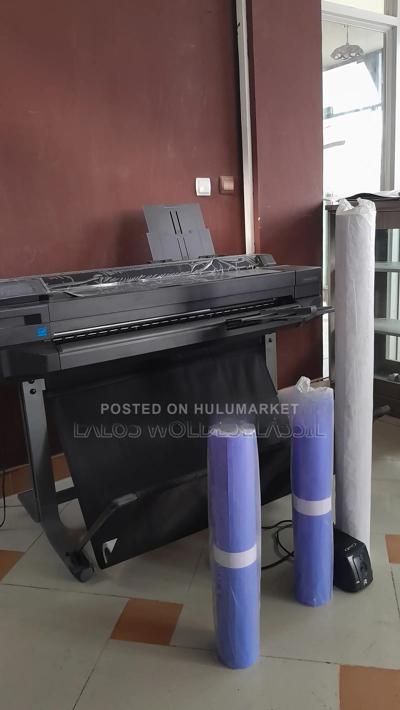 Hp Designjet T520 Plotter + Roll Papers + Stabilizer