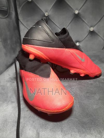 Nike Pink And Black Football Boots