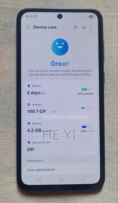 New Samsung Galaxy A35 128 GB Gray