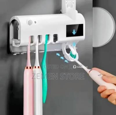 Smart Toothbrush Holder Automatic Toothpaste Dispenser