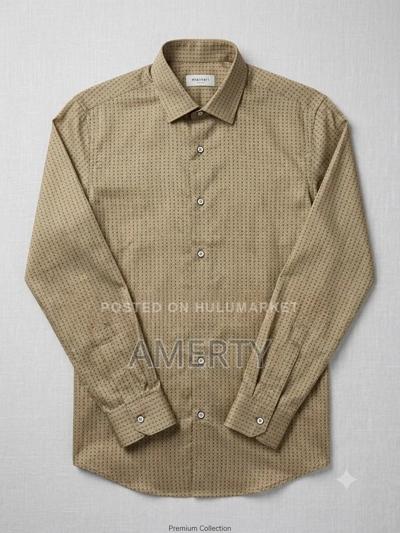 Premium Men’S Long Sleeve Shirt Size M