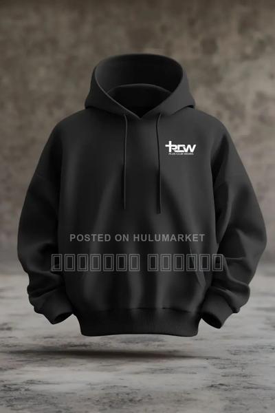 Lightweight Black Summer Hoodie | Unisex