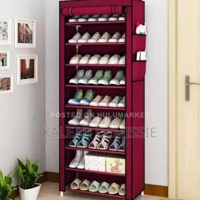 10 Layer Shoes Rack የጫማ ማስቀመጫ –