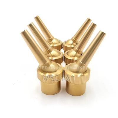 Fountain Nozzles Golden