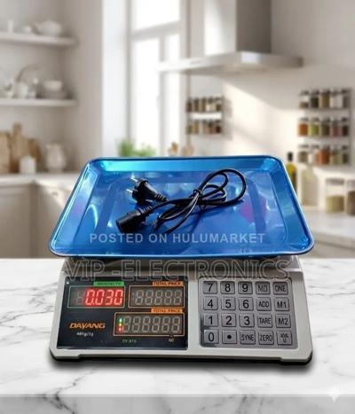 Dayang Digital Mizan Computing Scale With Blue Weighing Tray