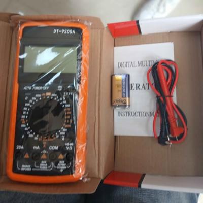አዲስ DT9205A ዲጂታል መልቲሜትር (Digital Multimeter)