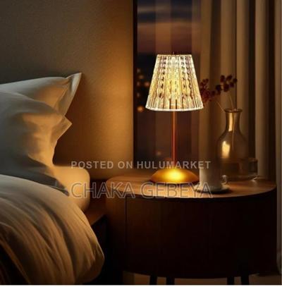 Crystal Table Lamp – Led – Free Delivery
