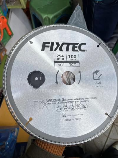 Aluminium Blade Fixtec Brand 255/100 Teeth