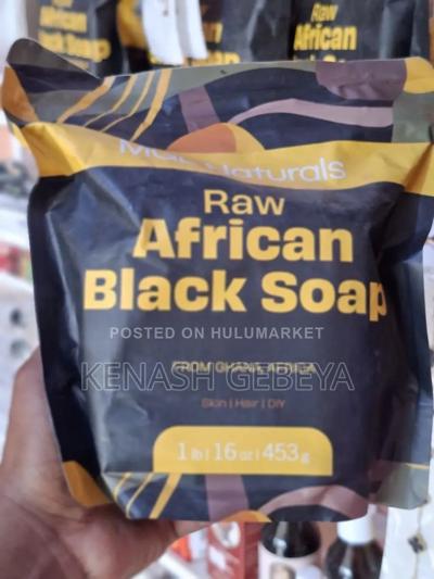 Naturals Raw African Black Soap