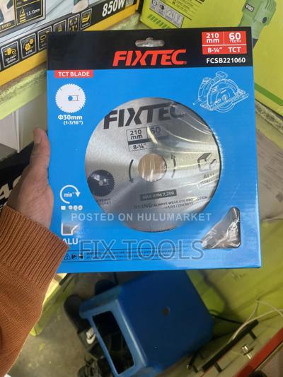 Fixtec 210/ 60 Teeth Aluminium Blade