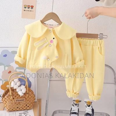 Mk- 0548 Girls Cartoon Rabbit 2 Piece Set