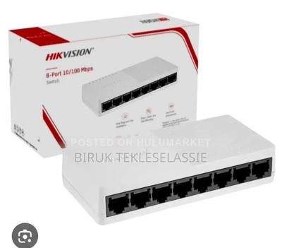Hikvision (Non Poe) Ds-3e0108d-O 8-Port Fast Ethernet Plastic Switch