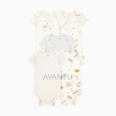 Shortsleeved Baby Bodysuit
