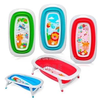 የሚታጠፍ የህፃናት መታጠቢያ ገንዳ (Foldable Baby Bathtub)