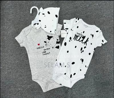 3piecebodysuit And Hat Set