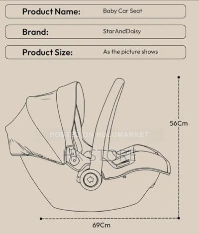 Premium Baby Carry Cot (Multi-Use)