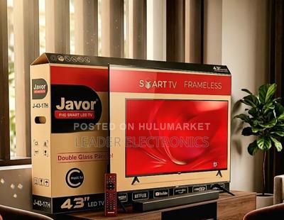 Javor Tv 43" Smart Android Tv – Double Glass | New 2026 Model