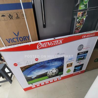 65"Inch Frameless Screen Android 14.0 Tv