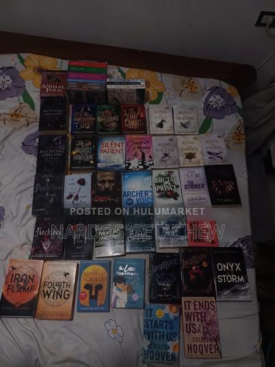 Best Selling Fictional Books at Cheap Price, 2500 Birr Each