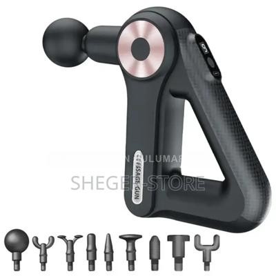 Highquality Durability Deep Tissue Fascial Gun Massager 9የተለያዬ ማሻዎች