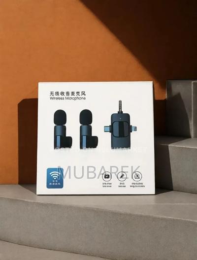 Dual Wireless Microphone Kit for Content Creators