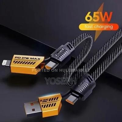 Title: Original Cable 65w 4-in-1 Fast Charging Data Cable