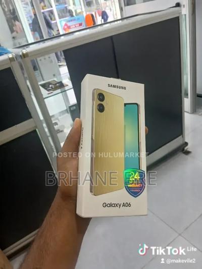 New Samsung Galaxy A06 64 GB Yellow