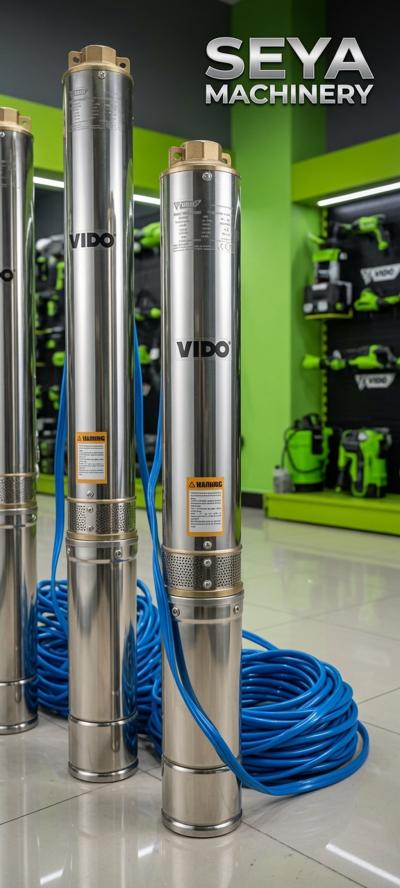 Vido deep well submersible pump (ሸንበቆ)2hp🇪🇹