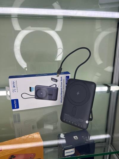 Magnetic Power Bank - ስልክ ላይ የሚጣበቅ ዋየርለስ ፓወር ባንክ