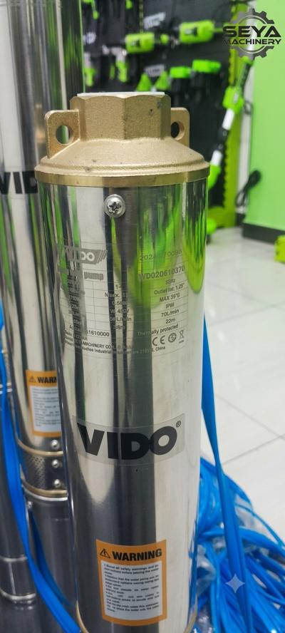Vido deep well submersible (🇪🇹ሸንበቆ)"pump 3hp