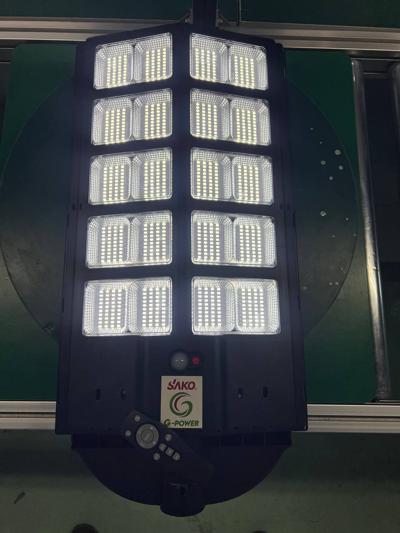 Solar streetlights