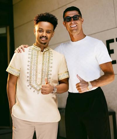 Habesha dress and chiffon