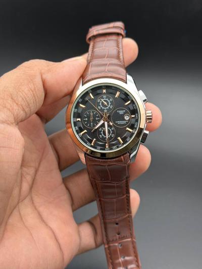 Tissot leather belt watch