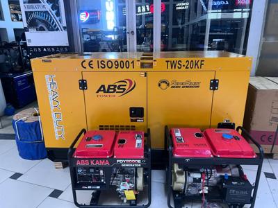 Diesel silent generator 22kw abs powe