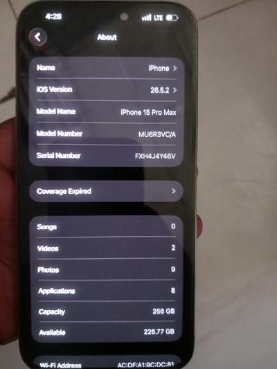 Iphone 15promax