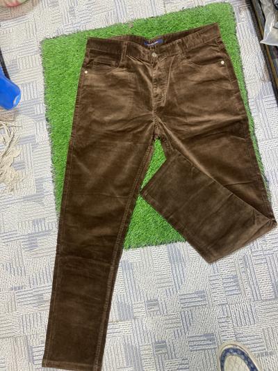 Coolfeel Bird Ribbed Corduroy Pants: