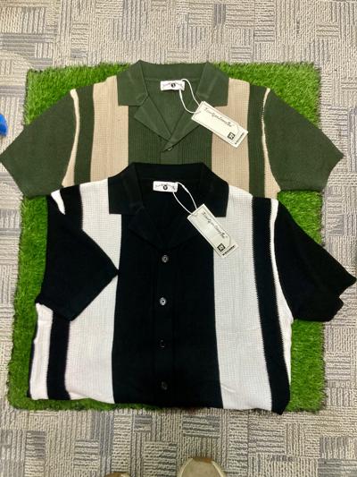 Knitted Camp Shirts: