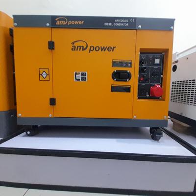 Diesel silent air cooled generator 8kw